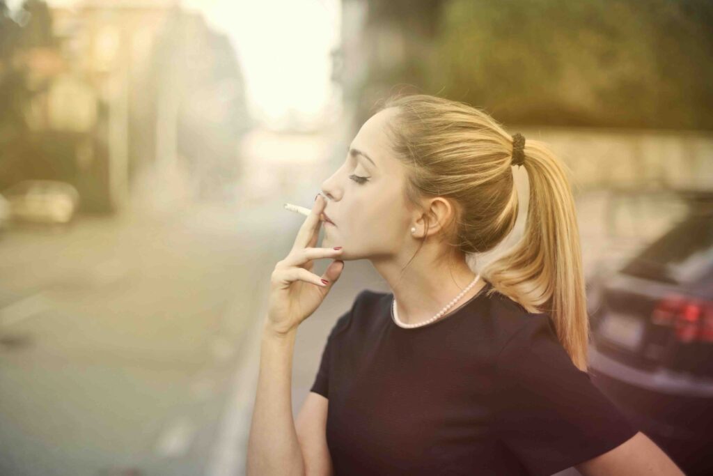 si può fumare con apparecchio trasparente