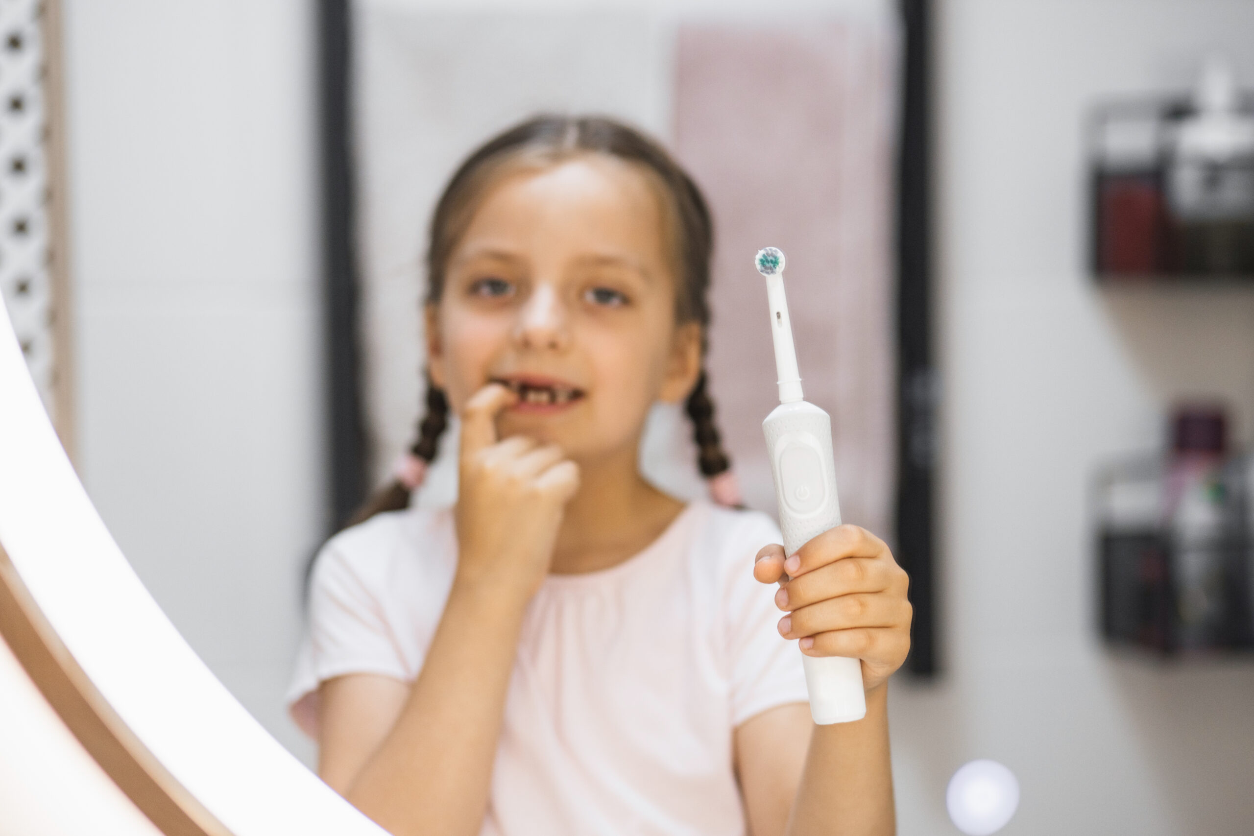 quando usare lo spazzolino elettrico nei bambini